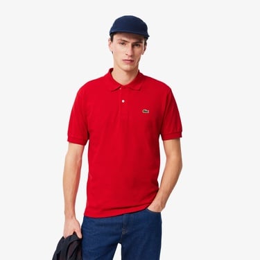  Lacoste L.12.12 Erkek Classic Fit Kırmızı Polo