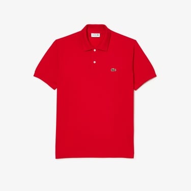  Lacoste L.12.12 Erkek Classic Fit Kırmızı Polo