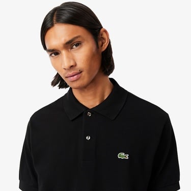  Lacoste L.12.12 Erkek Classic Fit Siyah Polo