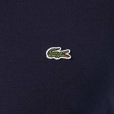  Lacoste Erkek Slim Fit Bisiklet Yaka Lacivert T-Shirt