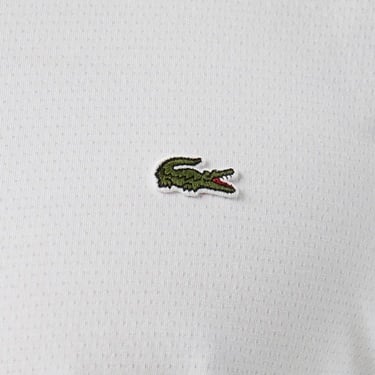  Lacoste Erkek Slim Fit Bisiklet Yaka Beyaz T-Shirt