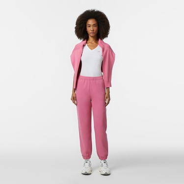  Lacoste Kadın Slim Fit V Yaka Beyaz T-Shirt