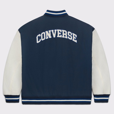  Converse Varsity Graphic Bomber Erkek Lacivert Ceket