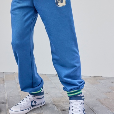  Converse Retro Varsity Çocuk Mavi Eşofman Altı