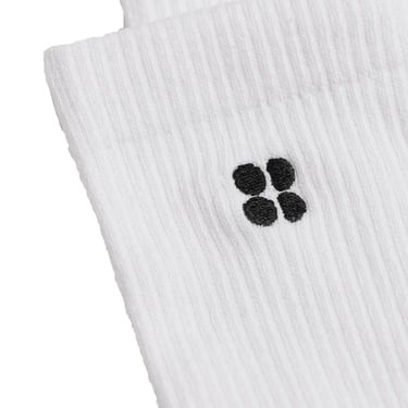  Sweaty Betty Essentials Crew Socks 3 Pack Kadın Beyaz Çorap