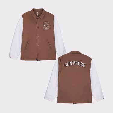  Converse Erkek Renk Bloklu Kahverengi Yağmurluk