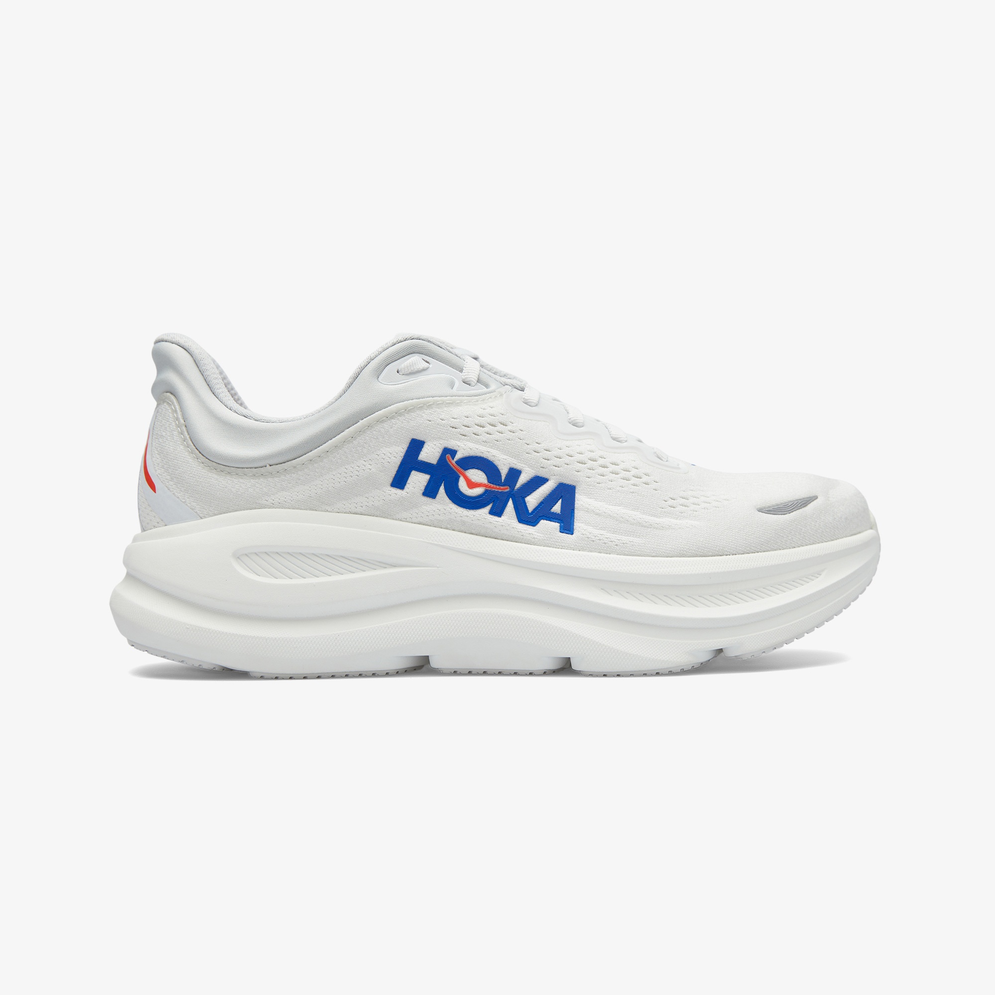 Hoka Bondi 9 Erkek Gri Yol Koşu Ayakkabısı