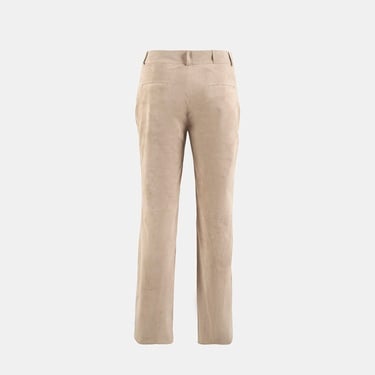  Kadın Pudra Süet Pantolon