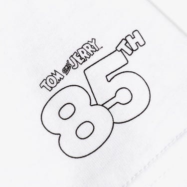  Converse X Tom & Jerry Unisex Beyaz T-Shirt