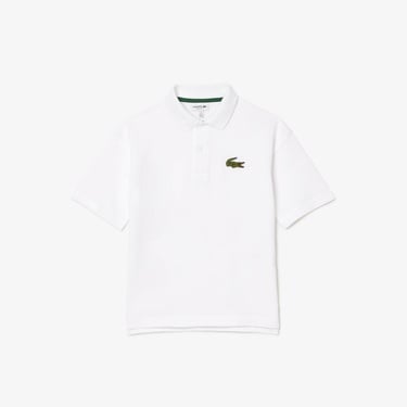  Lacoste Çocuk Beyaz Polo