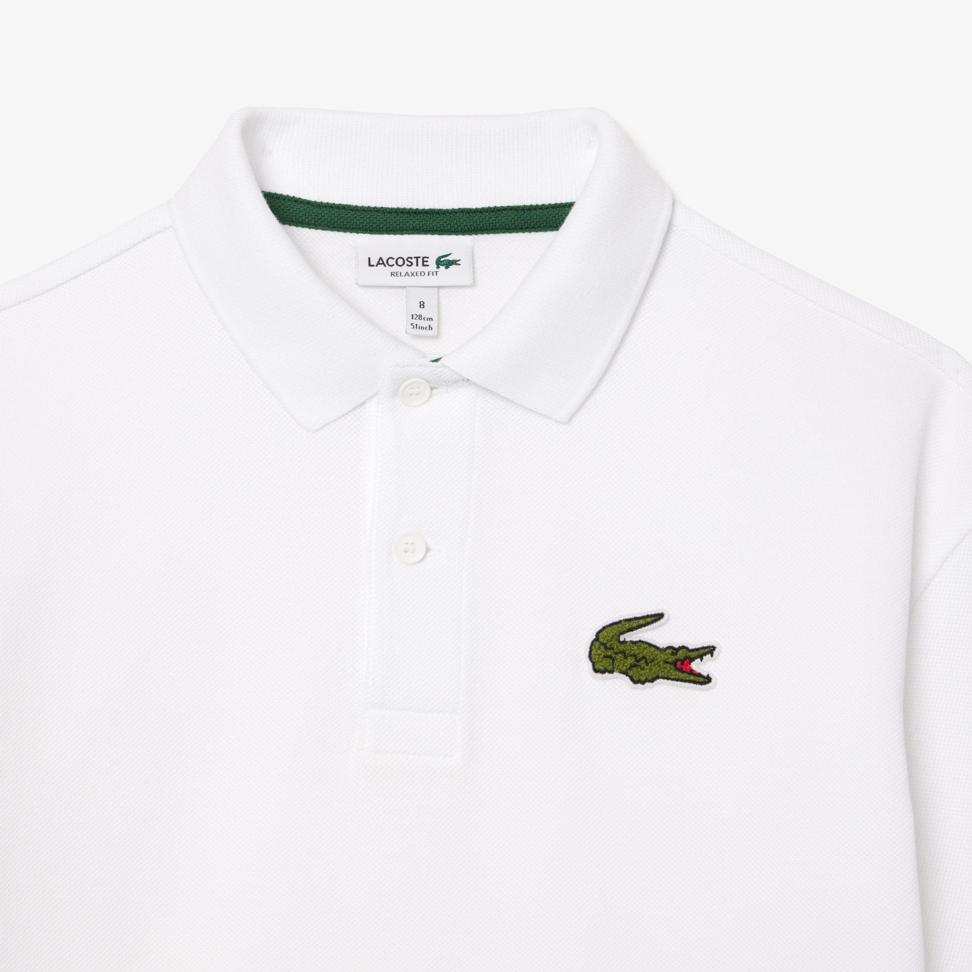 Lacoste Çocuk Beyaz Polo