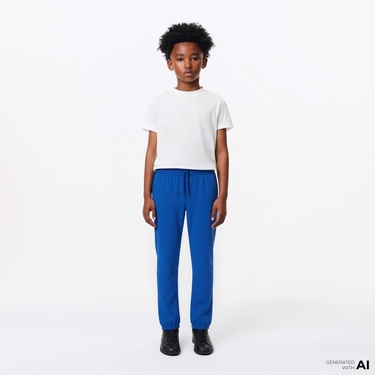  Vans Core Basic Relaxed Fleece Çocuk Mavi Pantolon