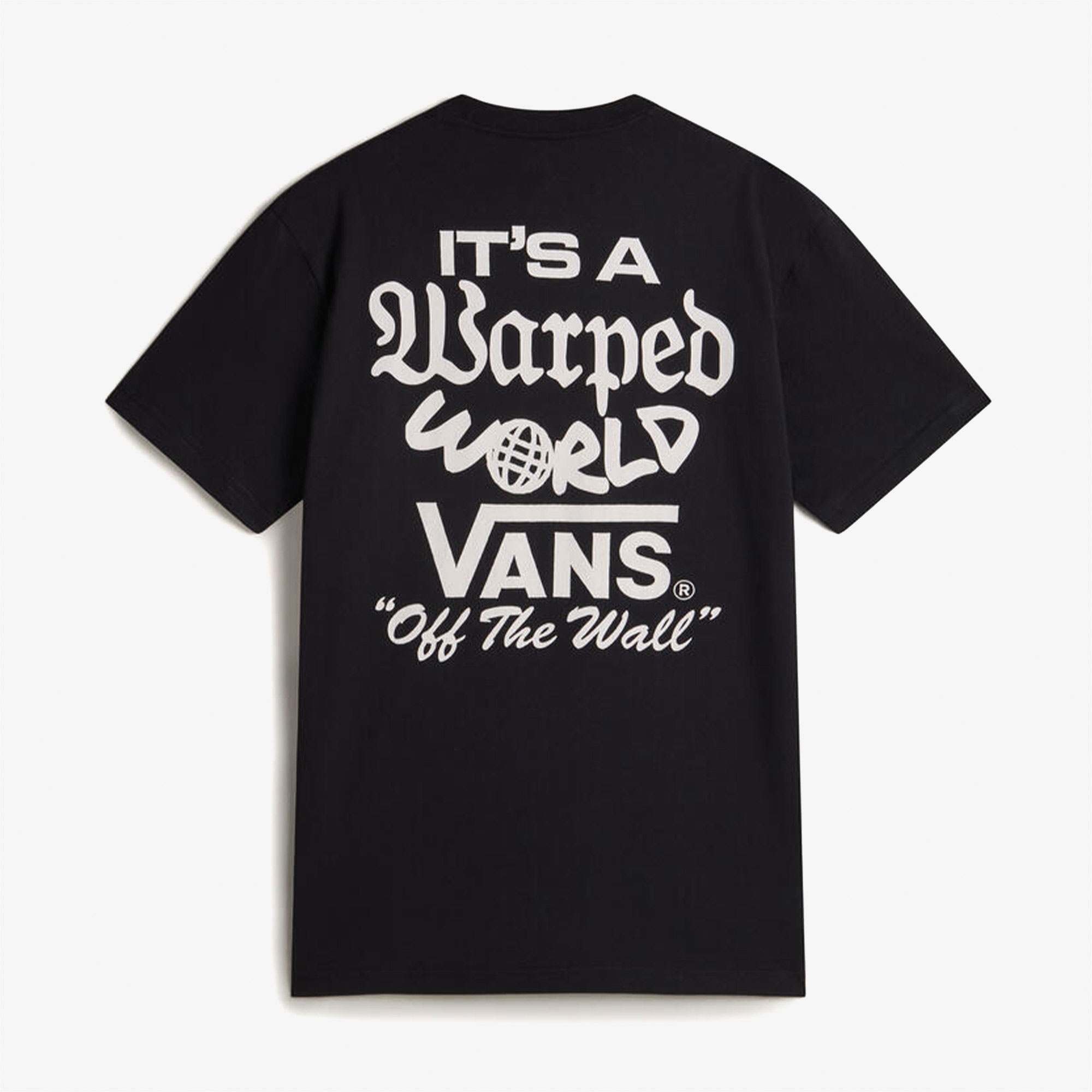 Vans Warped World Ss Erkek Siyah T-Shirt