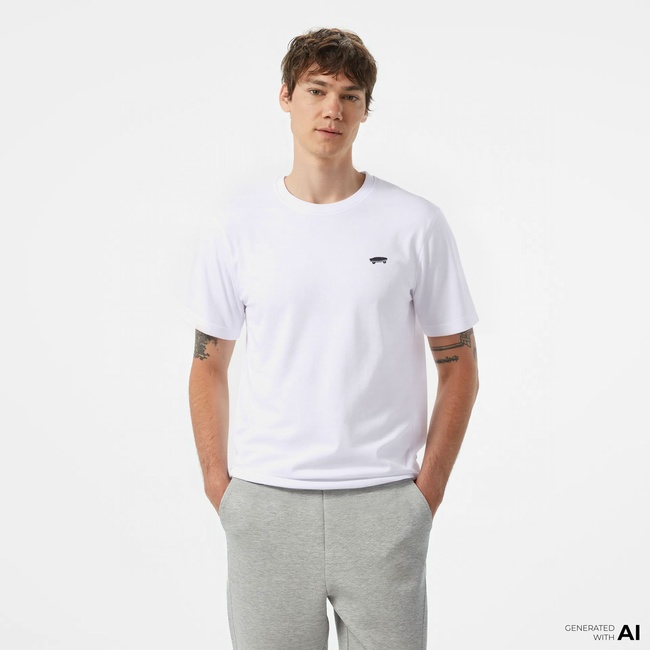  Vans Salton Loose Ss Erkek Beyaz T-Shirt