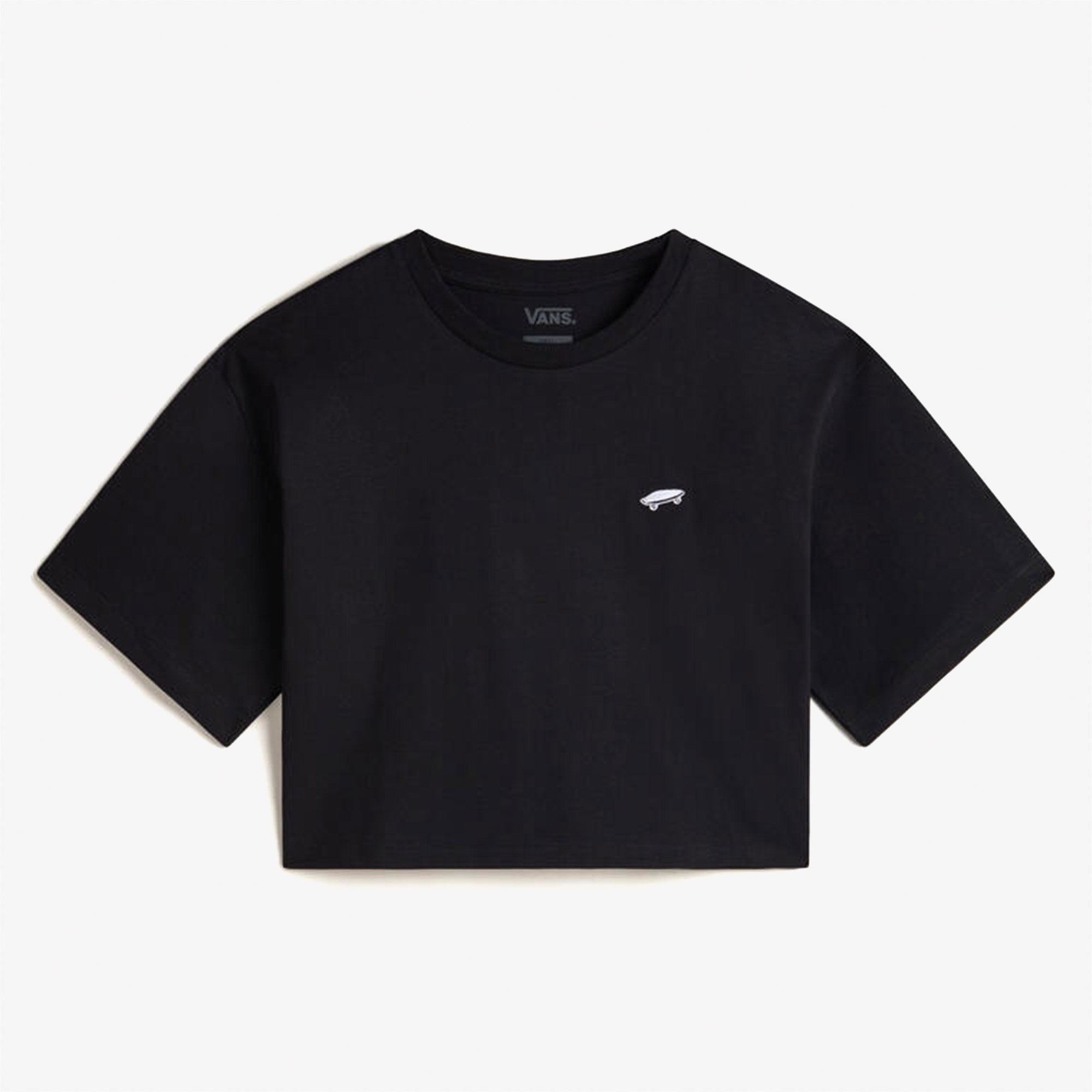 Vans W Salton Relax Crop Ss Kadın Siyah T-Shirt