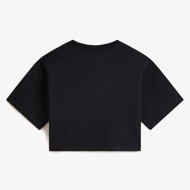  Vans W Salton Relax Crop Ss Kadın Siyah T-Shirt
