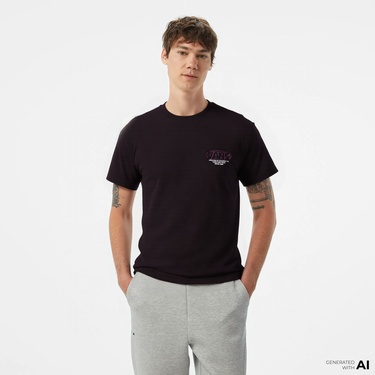  Vans Major Type Ss Erkek Siyah T-Shirt
