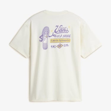  Vans Waffle Stomp Loose Ss Erkek Krem T-Shirt