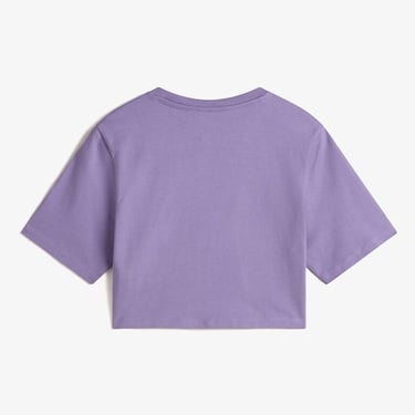  Vans W Style 76 ii Crew Crop Ss Kadın Mor T-Shirt