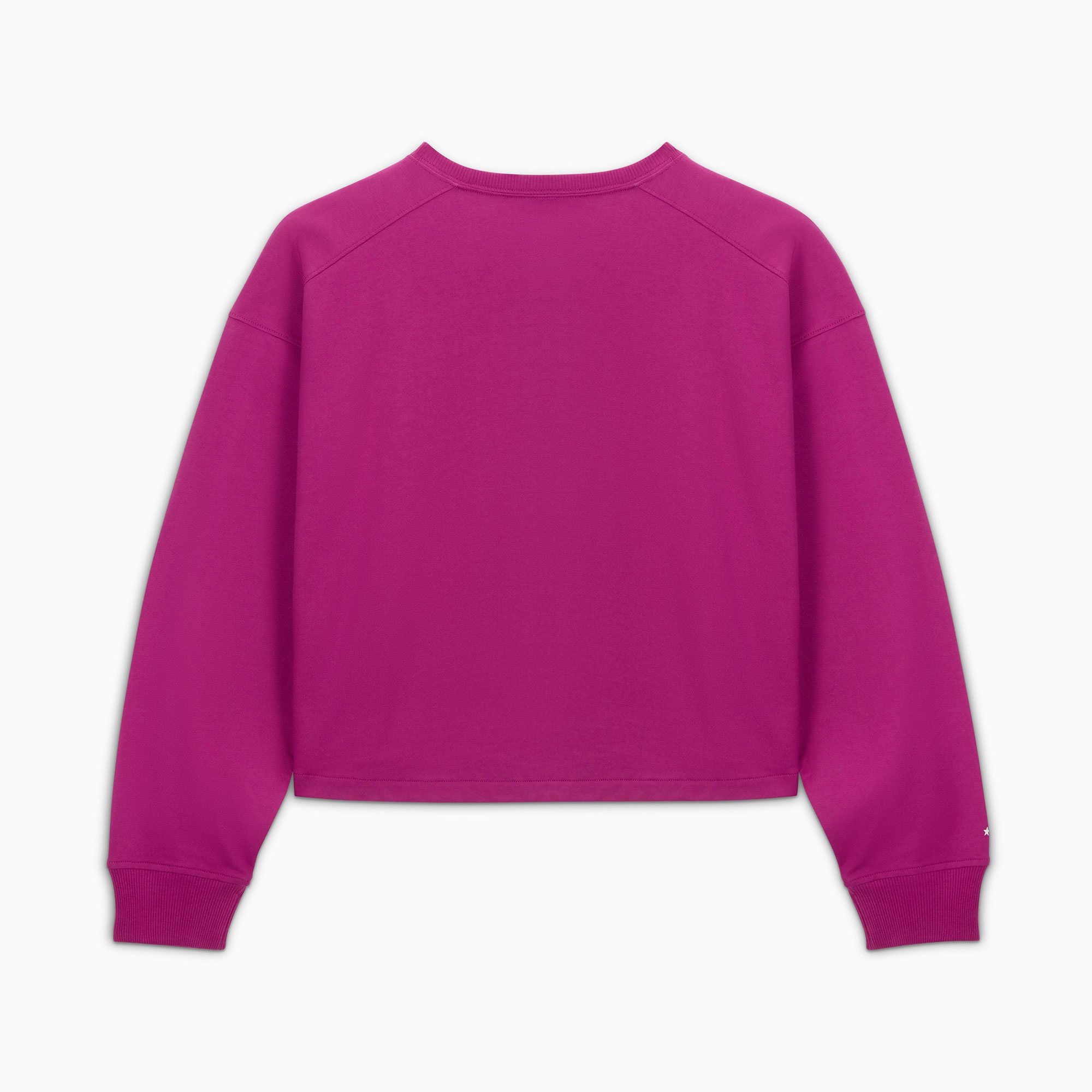 Converse Kadın Baskılı Mor Sweatshirt