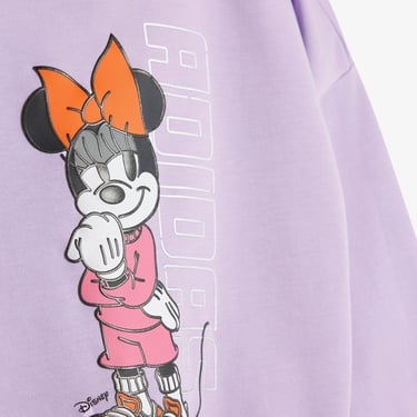  adidas Disney Minnie Mouse Bebek Lila Eşofman Takımı