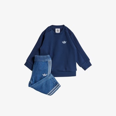  adidas x Zwide Graphic Çocuk Mavi Eşofman Takımı