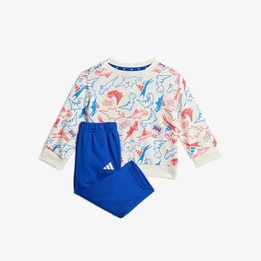  adidas Infant Adiraptor Set Çocuk Beyaz Eşofman Takımı