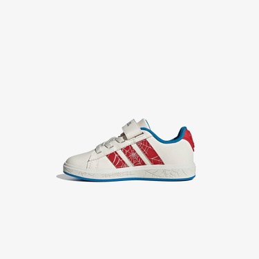  adidas Grand Court Spider-Man Çocuk Beyaz Sneaker