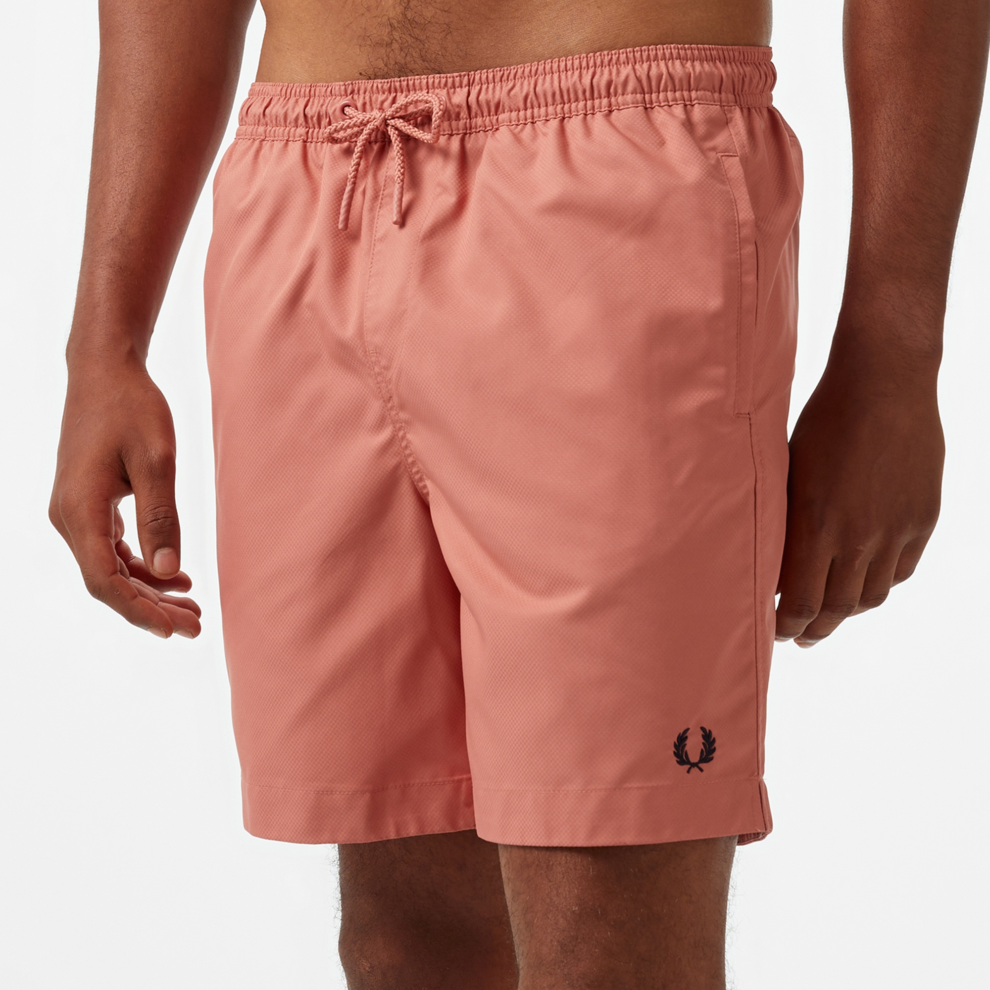 Fred Perry Classic Erkek Pembe Mayo Şort