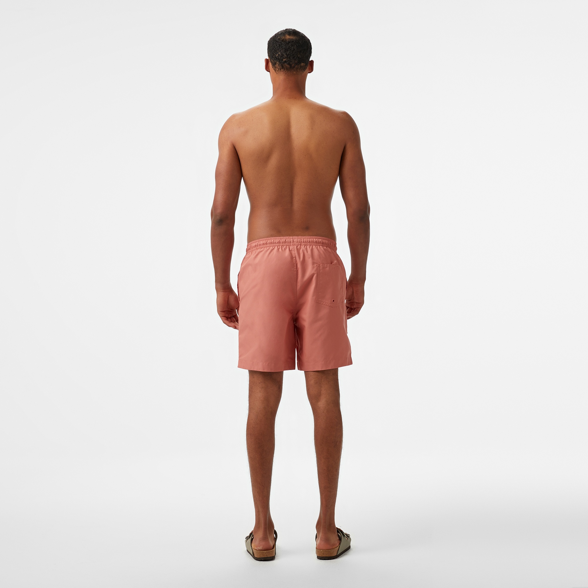 Fred Perry Classic Erkek Pembe Mayo Şort