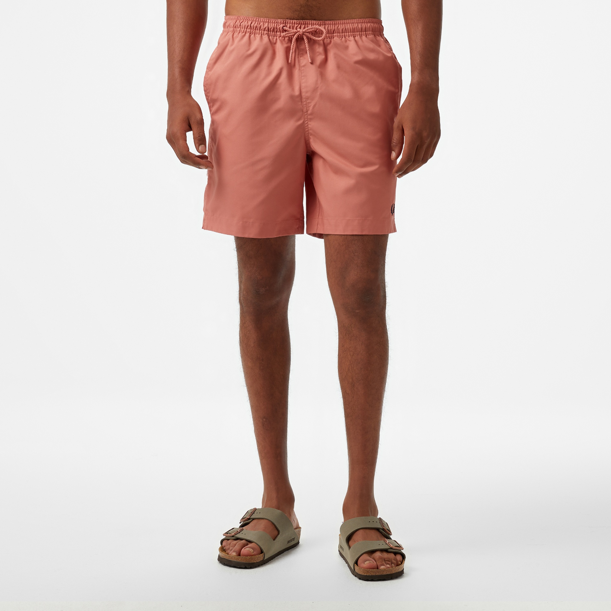 Fred Perry Classic Erkek Pembe Mayo Şort