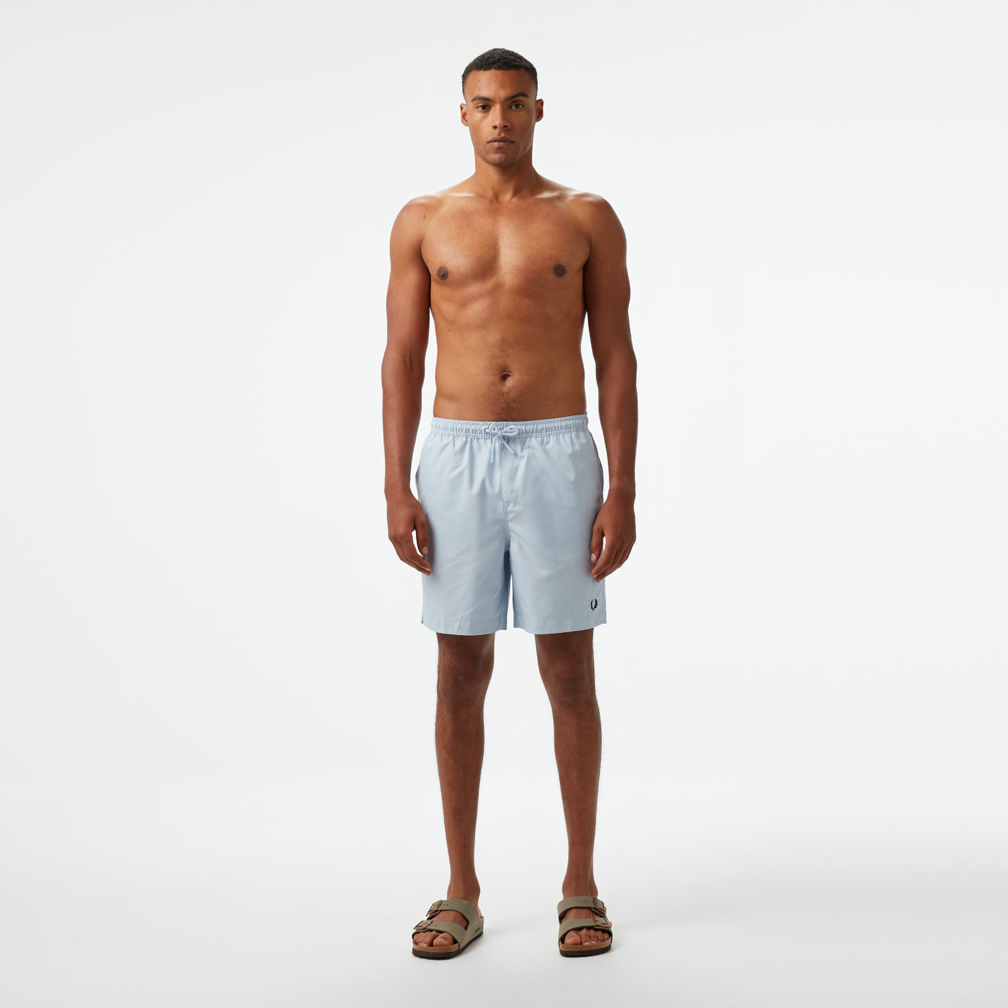  Fred Perry Classic Erkek Gri Mayo Şort