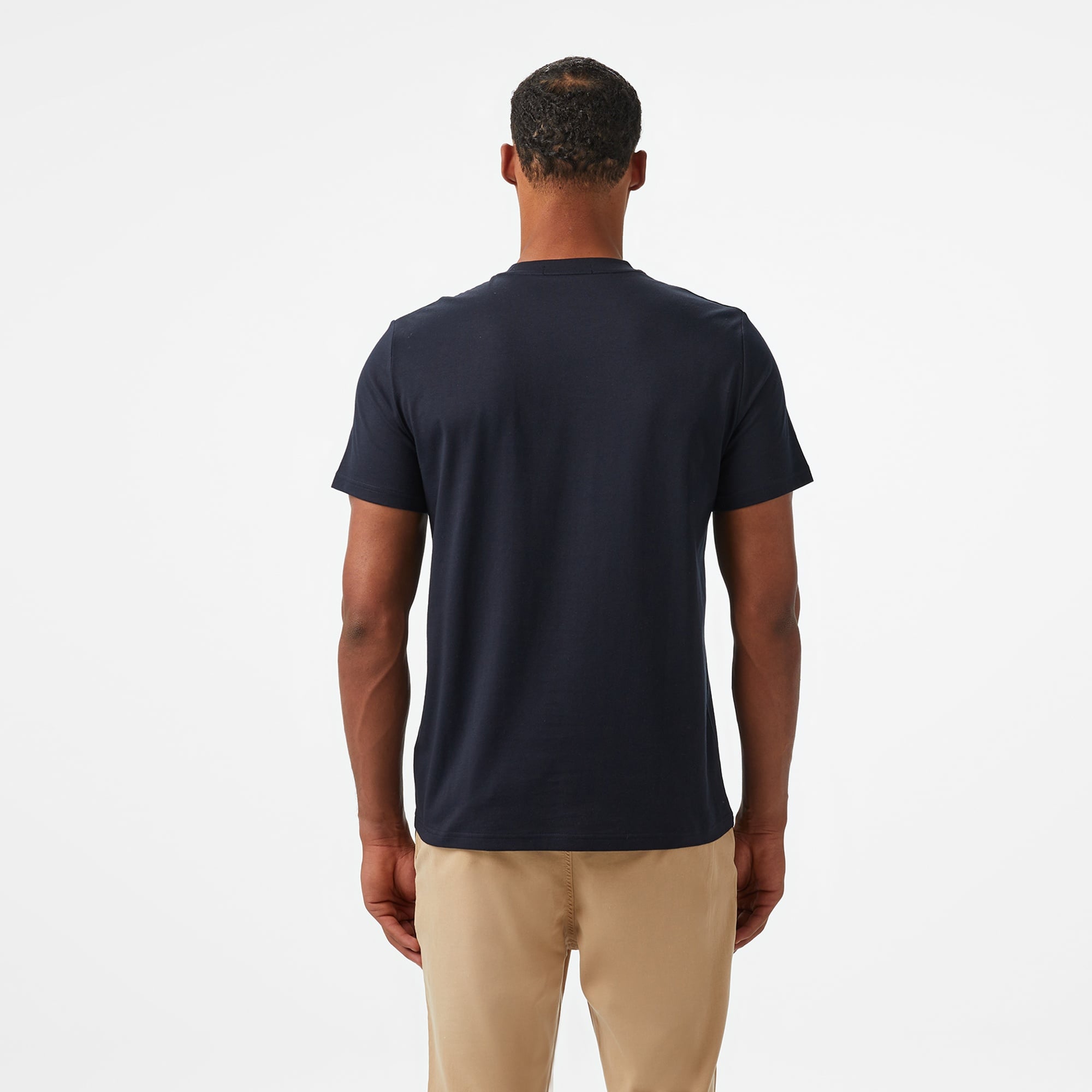 Fred Perry Embroidered Erkek Lacivert T-Shirt