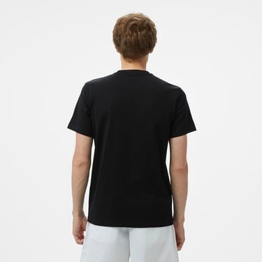  Fred Perry Embroidered Erkek Siyah T-Shirt