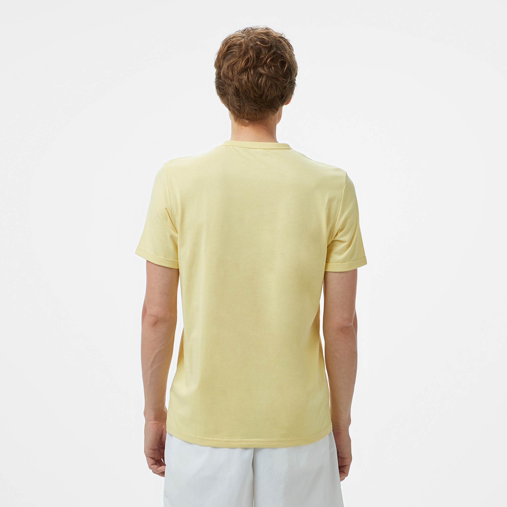 Fred Perry Ringer Erkek Sarı T-Shirt