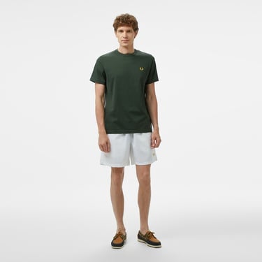  Fred Perry Crew Neck Erkek Yeşil T-Shirt