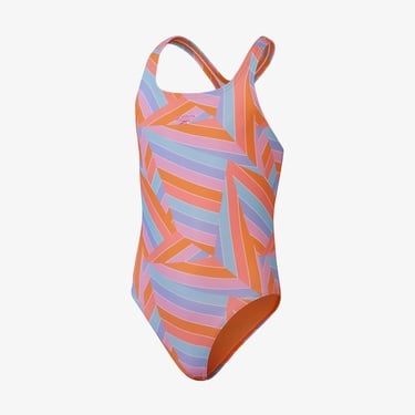  Speedo Printed Medalist Çocuk Turuncu Mayo