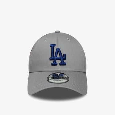  New Era Mlb Slide Patch LA Dodgers Unisex Gri Şapka