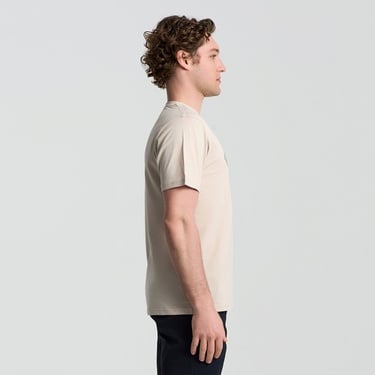  Columbia Csc Branded Peaks Erkek Bej T-Shirt