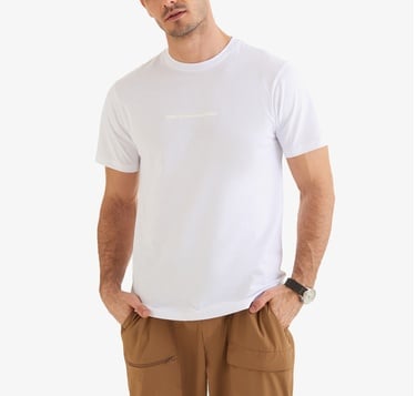  Columbia Csc Bar Split Graphic Erkek Beyaz T-Shirt