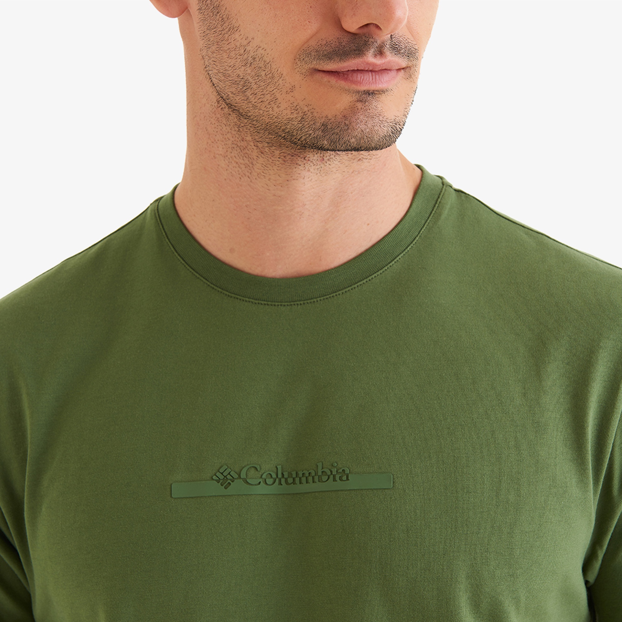 Columbia Csc Bar Split Graphic Erkek Yeşil T-Shirt