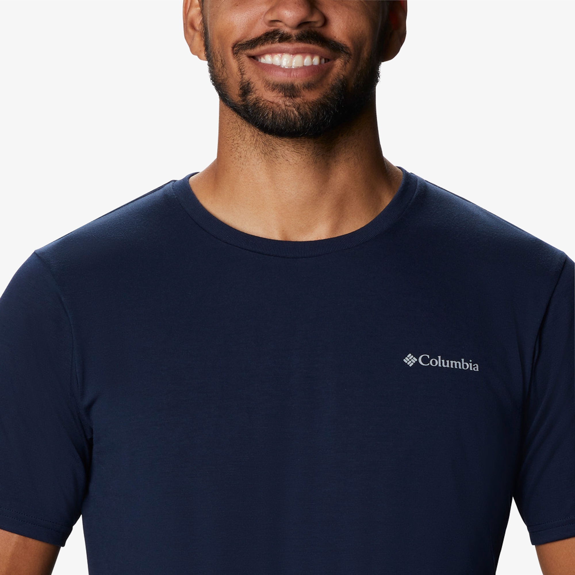 Columbia Men's Sun Trek Erkek Lacivert T-Shirt