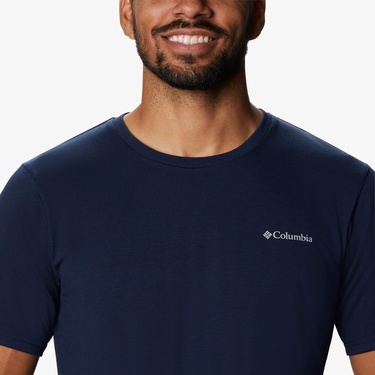  Columbia Men's Sun Trek Erkek Lacivert T-Shirt