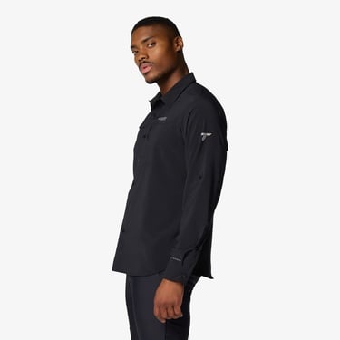  Columbia Summit Valley Woven Erkek Siyah Gömlek