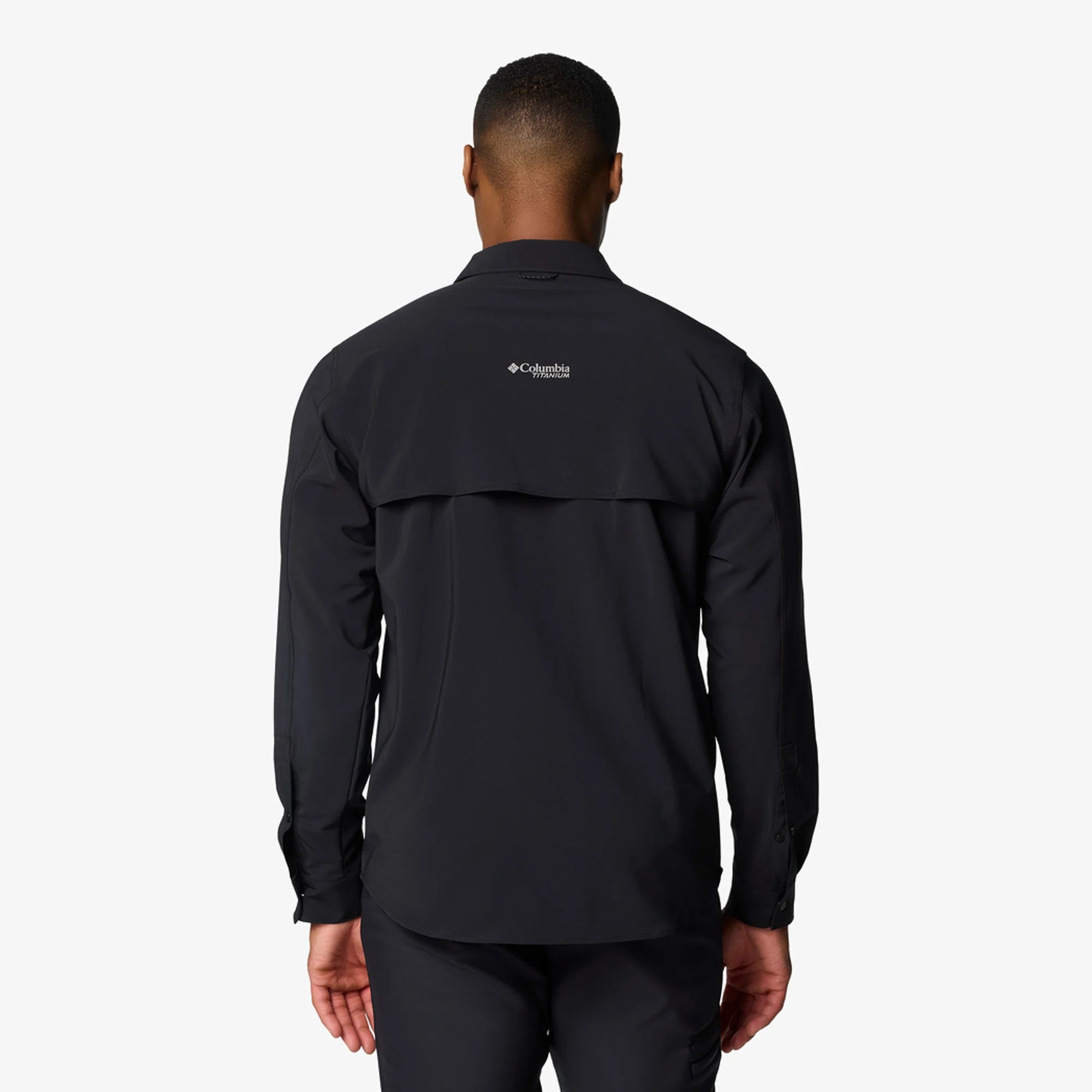 Columbia Summit Valley Woven Erkek Siyah Gömlek