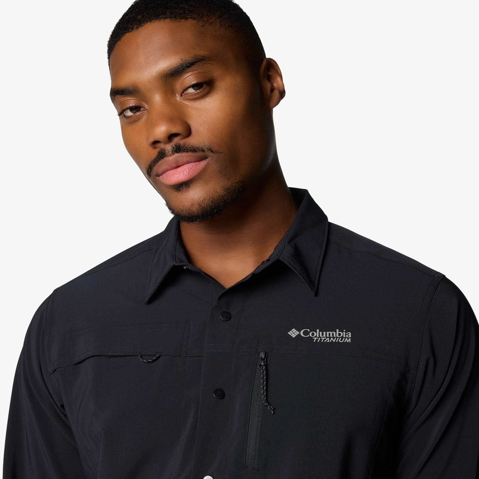 Columbia Summit Valley Woven Erkek Siyah Gömlek