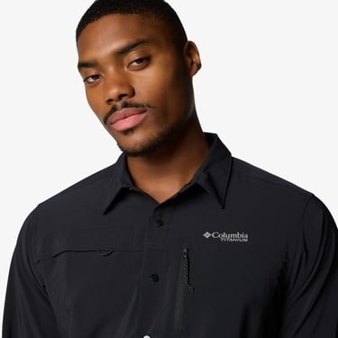  Columbia Summit Valley Woven Erkek Siyah Gömlek