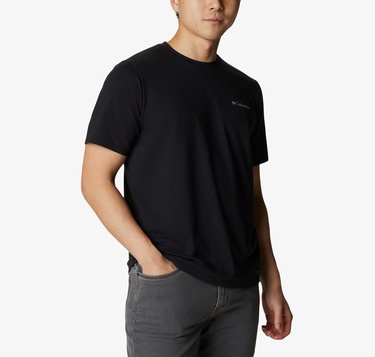  Columbia Men's Sun Trek Erkek Siyah T-Shirt