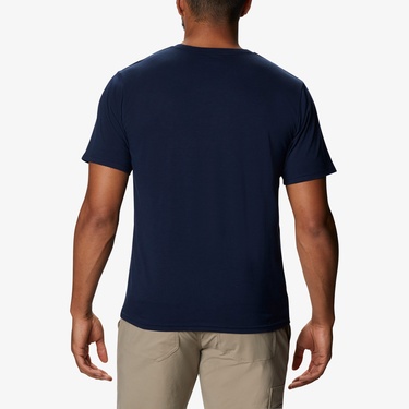  Columbia Men's Sun Trek Erkek Lacivert T-Shirt
