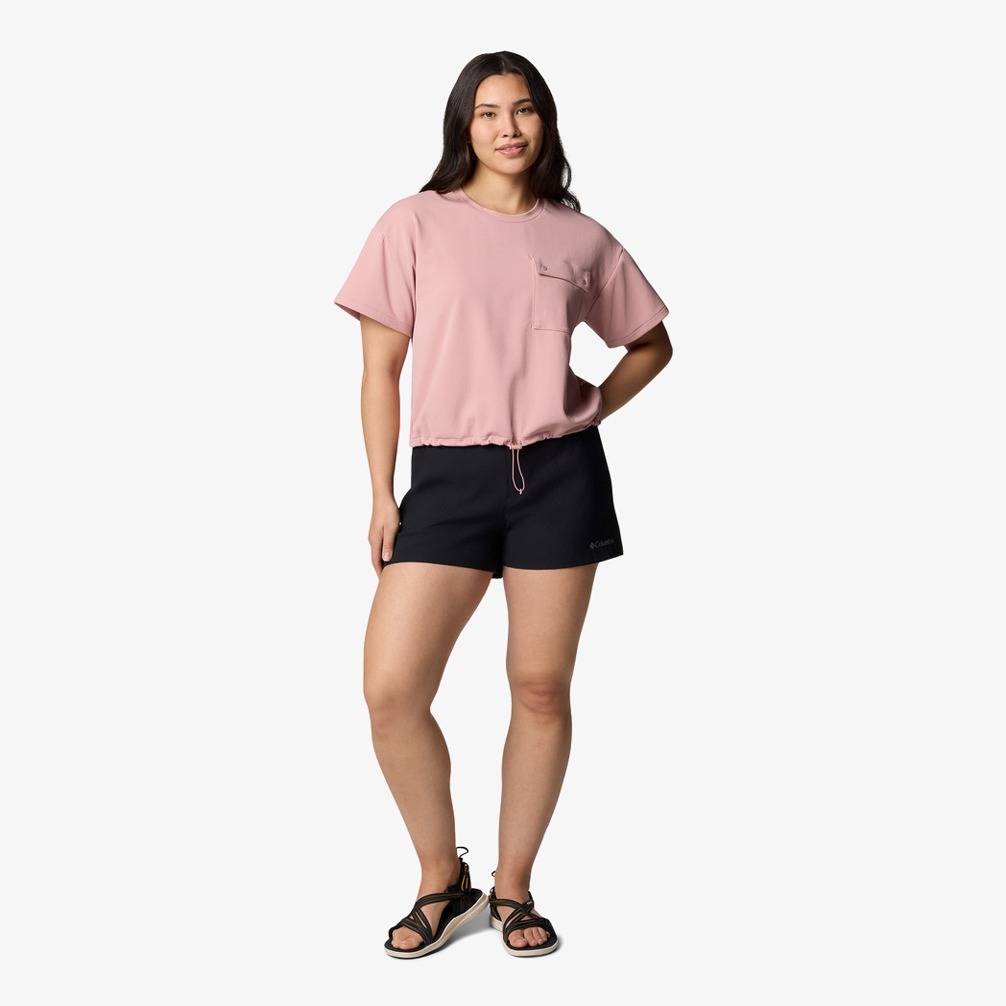 Columbia Granite Point Knit Kadın Pembe T-Shirt